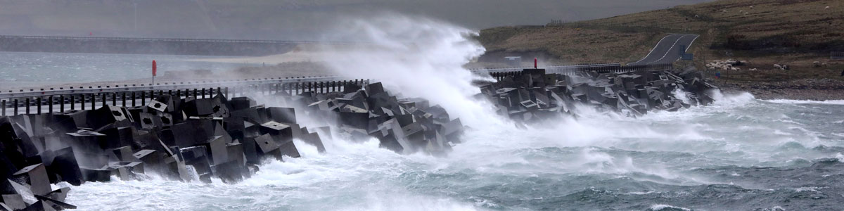 Barriers closed overnight due to damage The Orcadian Online