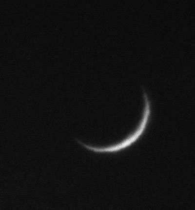 The ‘bright light in the evening sky’