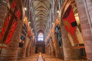 ‘Sails of St Magnus’ in the cathedral