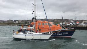 Longhope Lifeboat tows yacht from Copinsay to Kirkwall