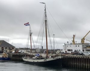 Vintage Dutch sailing vessel visits once more