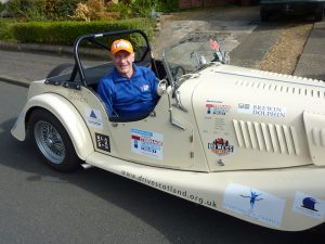 Alan heads north on sponsored drive for teenage cancer charity
