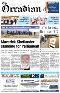 In this week’s edition of The Orcadian