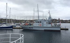 HMS Tracker visits Orkney during deployment