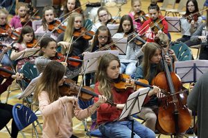 Superb Orkney schools orchestral concert