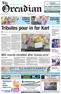 In this week’s edition of The Orcadian