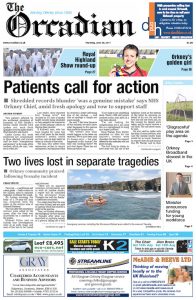 In this week’s edition of The Orcadian
