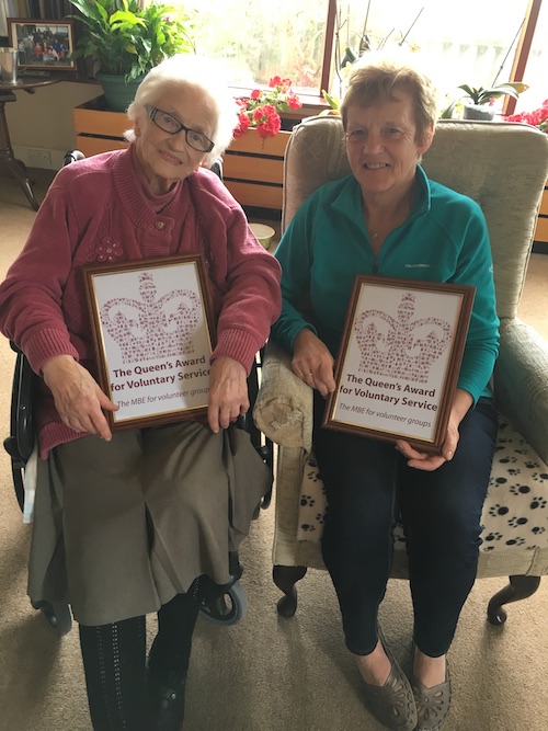The Blue Door receives special award from the Queen