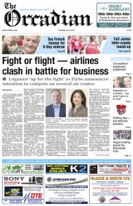 In this week’s edition of The Orcadian