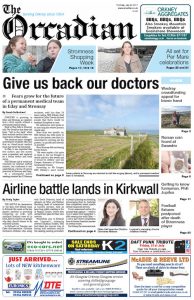 In this week’s edition of The Orcadian