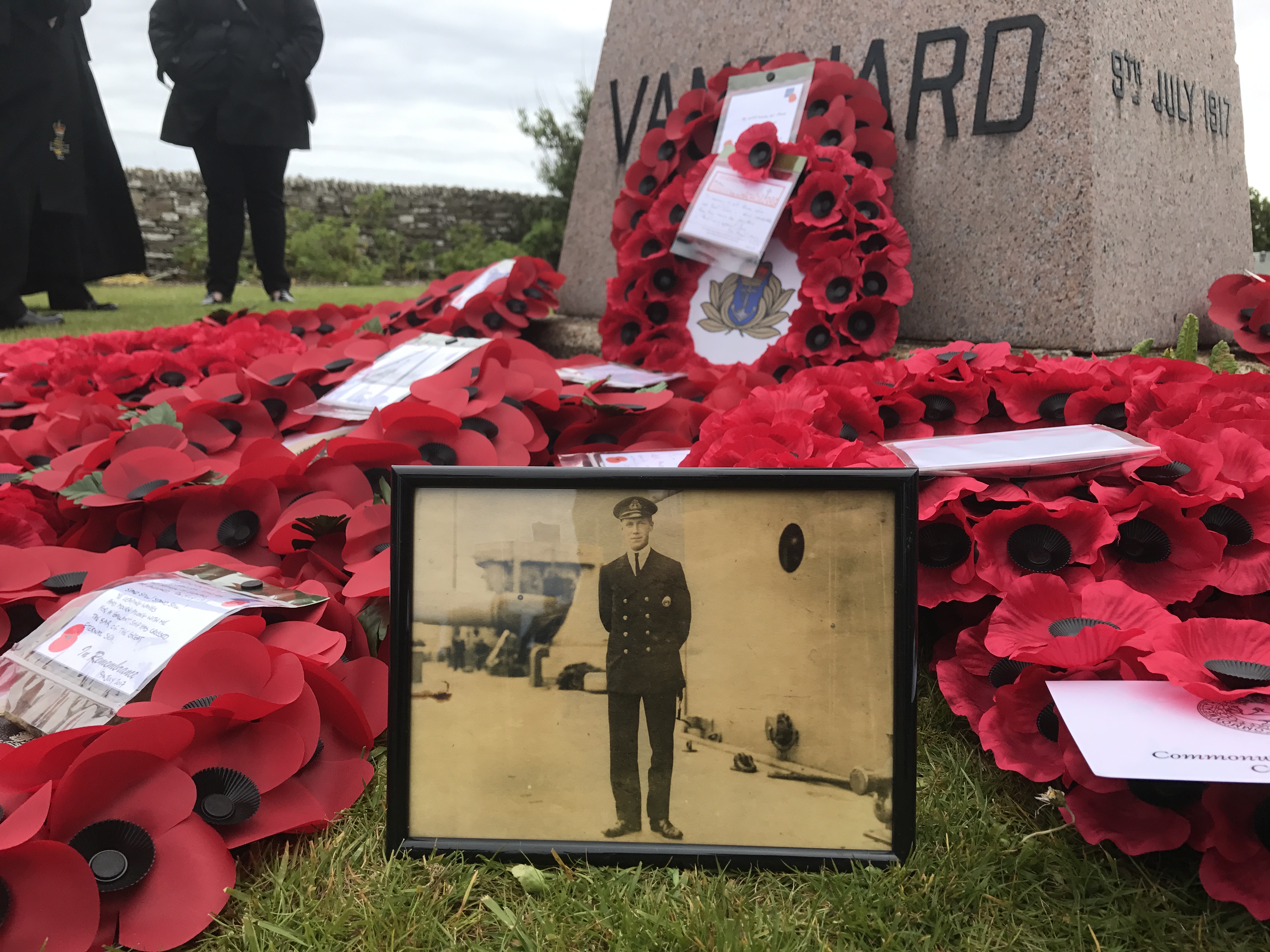 HMS Vanguard remembered
