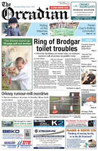 In the week’s edition of The Orcadian