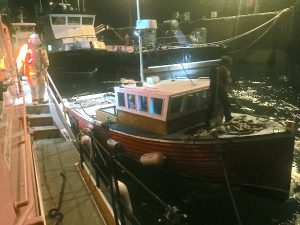 Longhope RNLI in Scapa Flow boat rescue