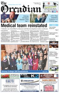 In this week’s edition of The Orcadian