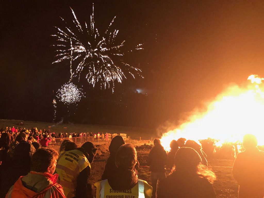 Stromness bonfire night success The Orcadian Online