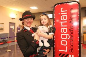 Loganair’s “teddy loving care” in reuniting little girl’s lost toy