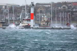 Gales headed for Orkney