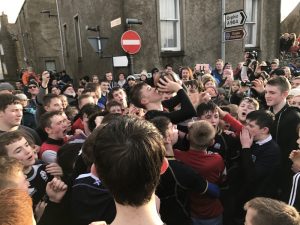 Uppies claim first ba’ of 2018