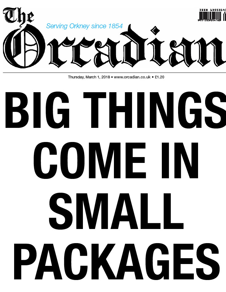 In this week’s special edition of The Orcadian