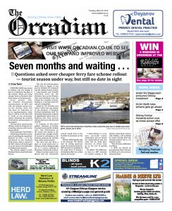Over 30 jobs advertised in this week’s edition of The Orcadian