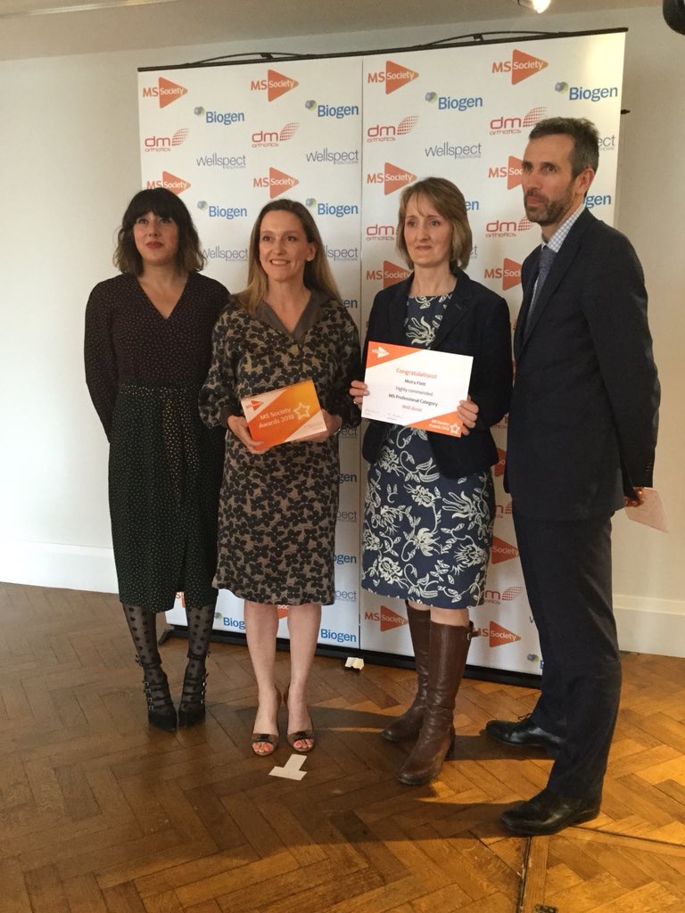 Orkney MS nurse highly commended at national awards