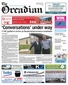 In this week’s edition of The Orcadian