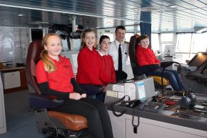 Stromness pupils are new voice of MV Hamnavoe