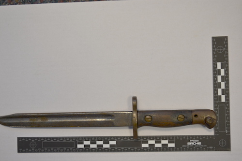 Police appeal after bayonet recovered in Kirkwall