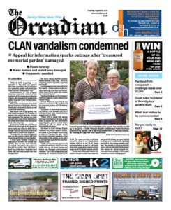 In this week’s The Orcadian