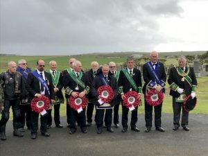 Widows Sons motorcycle group completes visit to Kirkwall war memorial