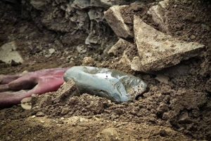 Ness of Brodgar dig reveals site’s largest stone axe