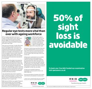 Regular eye tests more vital than ever with ageing workforce