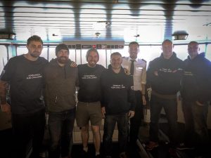 Cancer charity cyclists make Orkney pitstop