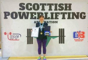 Kirkwall powerlifter selected for Scotland once more