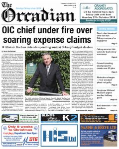 In this week’s edition of The Orcadian