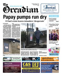 In this week’s The Orcadian