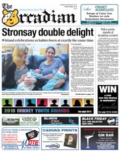 The Orcadian shortlisted for Newspaper of the Year