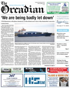 In this week’s edition of The Orcadian