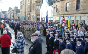 Orkney pays tribute on Remembrance Sunday