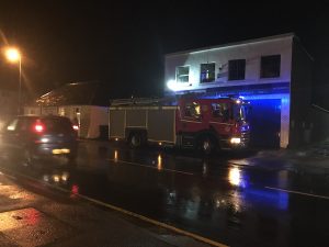 Fire service attend suspected gas leak