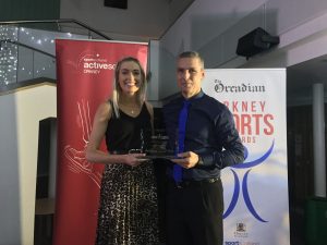 Sarah MacPhail named sportsperson of the year
