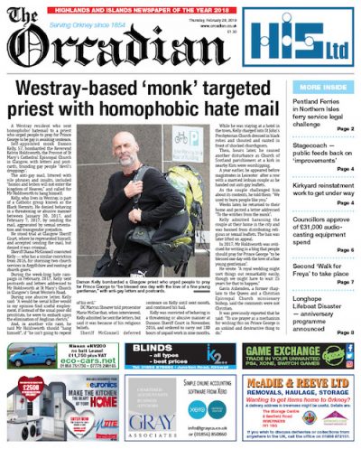 In this week’s edition of The Orcadian