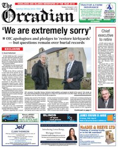 In this week’s edition of The Orcadian