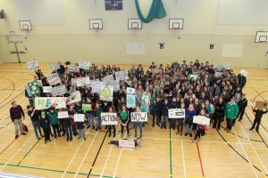 Pupils protest inaction on climate change