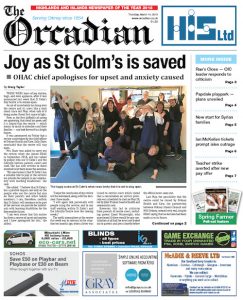 In this week’s edition of The Orcadian