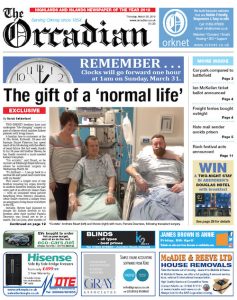 In this week’s edition of The Orcadian