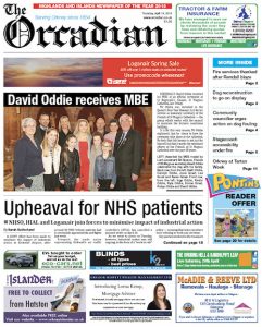In this week’s edition of The Orcadian