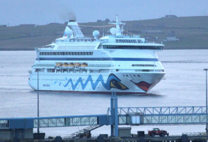 Cruise ship will stay overnight