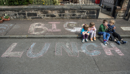 Big Lunch Community Walk visits to see how local group brings community together