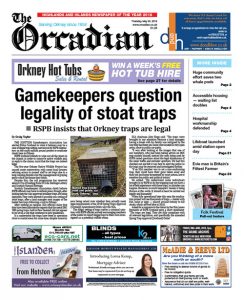 In this week’s The Orcadian